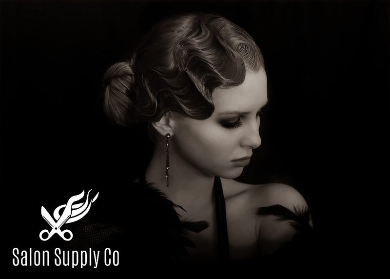 Salon Supply Co Hair Clips - Set of 10 - Aluminum 3.5 Butterfly Wave Setting Clips for Finger and Marcel Wave Hairstyles - Image 5